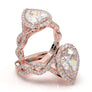 Rose Gold Pear Shape Ring
