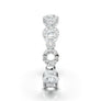 White Gold Vintage Stackable Circle Band