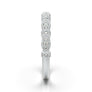 White Gold Vintage Marquise Bar Band