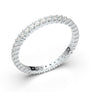 White Gold Eternity Band 1/2 Carat