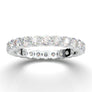White Gold Eternity Band 1.5 Carat