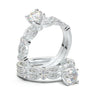 White Gold Stackable Engagement Set