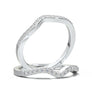 Yellow Gold Curved Delicate Wedding Band