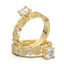 White Gold Stackable Engagement Set