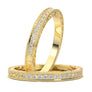 White Gold Vintage Filigree Band