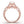 Home Try On--Rose Gold Vintage Tapered Ring