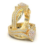 WHITE GOLD BRIDAL RING SET
