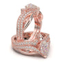 White Gold Bridal Ring Set