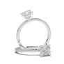 Princess Cut Diamond Ring, 14K White Gold Ring, Engagement Ring, Promise Ring, 1ct Diamond Ring, Anniversary Gift, Gift For Her, Moissanite