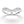 14K White Gold Contour Crown Band, Art Deco Moissanite Pear Wedding Band