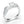 14k Flower Engagement Ring White Gold Ring Milgrain Floral Ring Leaf Twist Ring Forever One Colorless Ring 1.0 ct F1 Moissanite