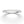 14K White Gold Half Eternity Stackable Moissanite Wedding Band