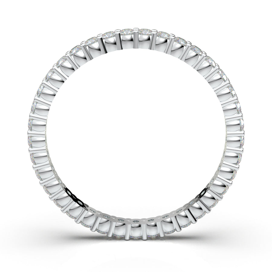 Home Try On--White Gold Eternity Band 1/2 Carat