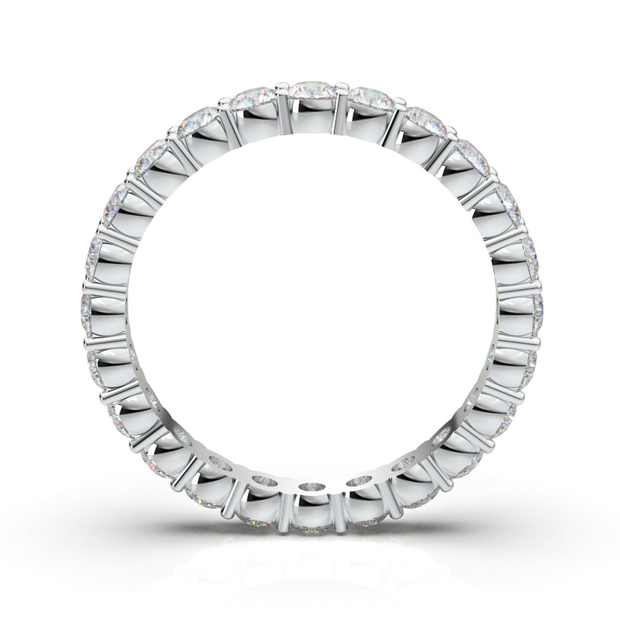 Home Try On--White Gold Eternity Band 1.5 Carat