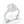 White Gold Emerald Cut Large Halo Ring