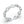 White Gold Vintage Stackable Circle Band