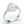 White Gold Vintage Filigree Oval Halo Ring