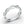 White Gold Infinity Shared Prong Half Diamond Band