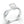 White Gold Twisted Solitaire Ring
