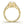 Yellow Gold Vintage Filigree Infinity Ring