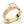 Home Try On--Yellow Gold Vintage Bead Set Engagement Set