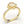 Home Try On--Yellow Gold Vintage Floral Leaf Halo Ring
