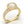 Home Try On--Yellow Gold Cushion Halo Two-Row Ring