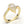 Home Try On--Yellow Gold Pear Halo Twist Shank Ring