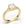 Home Try On--Yellow Gold Twisted Curved Three Stone Ring
