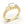 Home Try On--Yellow Gold Three Stone Vintage Basket Ring