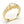 Yellow Gold Vintage Royal Three Stone Ring