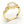 Yellow Gold Floral Milgrain Halo Ring