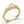 Home Try On--Yellow Gold Floral Pave Ring