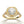 Yellow Gold Double Halo Split Shank Ring