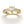 Home Try On--Yellow Gold Vintage Pear Leaf Filigree Ring