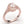 Rose Gold Vintage Filigree Oval Halo Ring