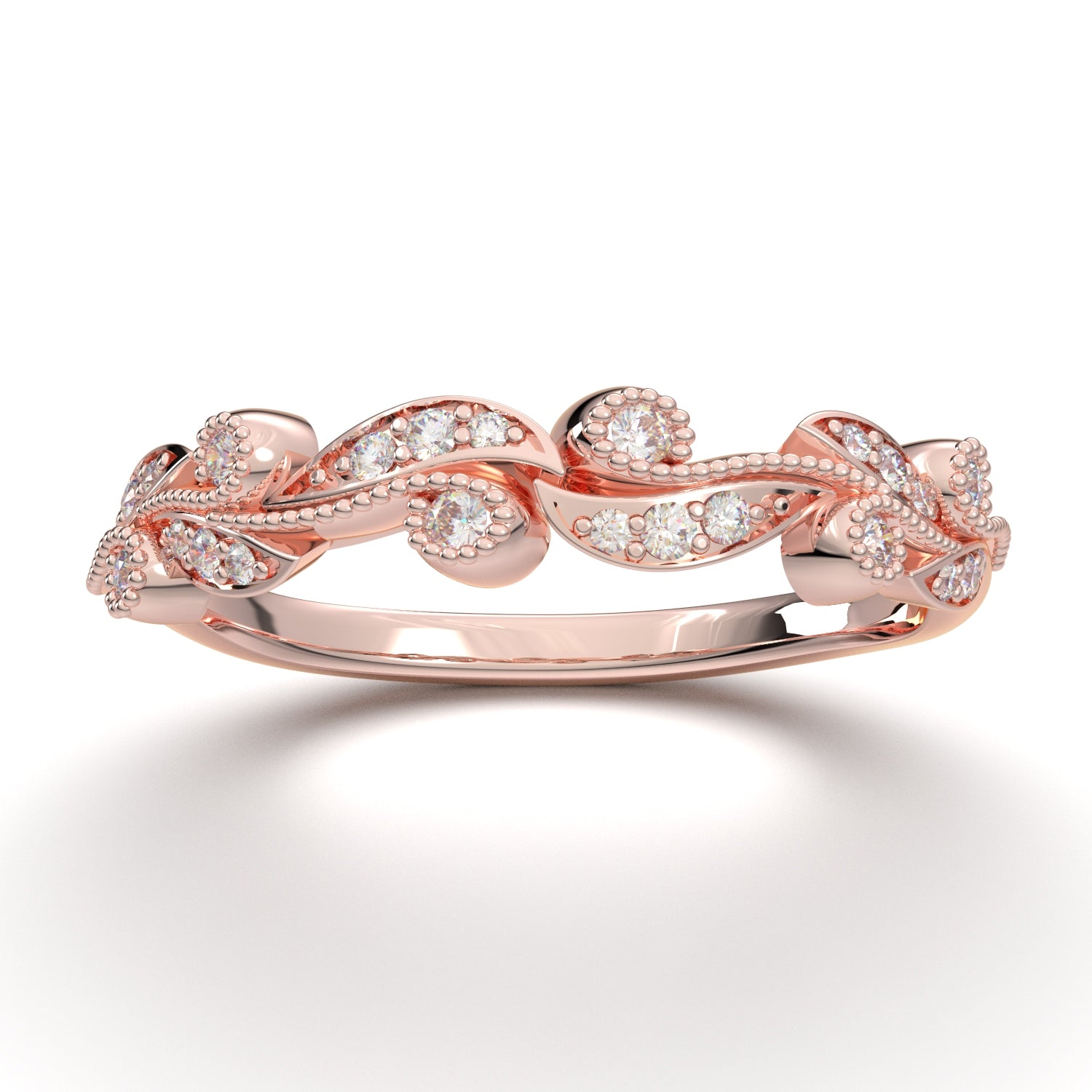 Floral & Flower Wedding Bands: Bouquet for Your Forever Ring
