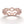Home Try On--Rose Gold Vintage Stackable Circle Band