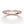 Home Try On--Rose Gold Vintage Stackable Prong Band