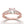 Home Try On--Rose Gold Vintage Filigree Milgrain Ring