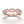 Home Try On--Rose Gold Infinity Shared Prong Full Diamond Band