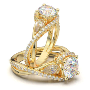Women's Vintage Filigree Engagement Ring