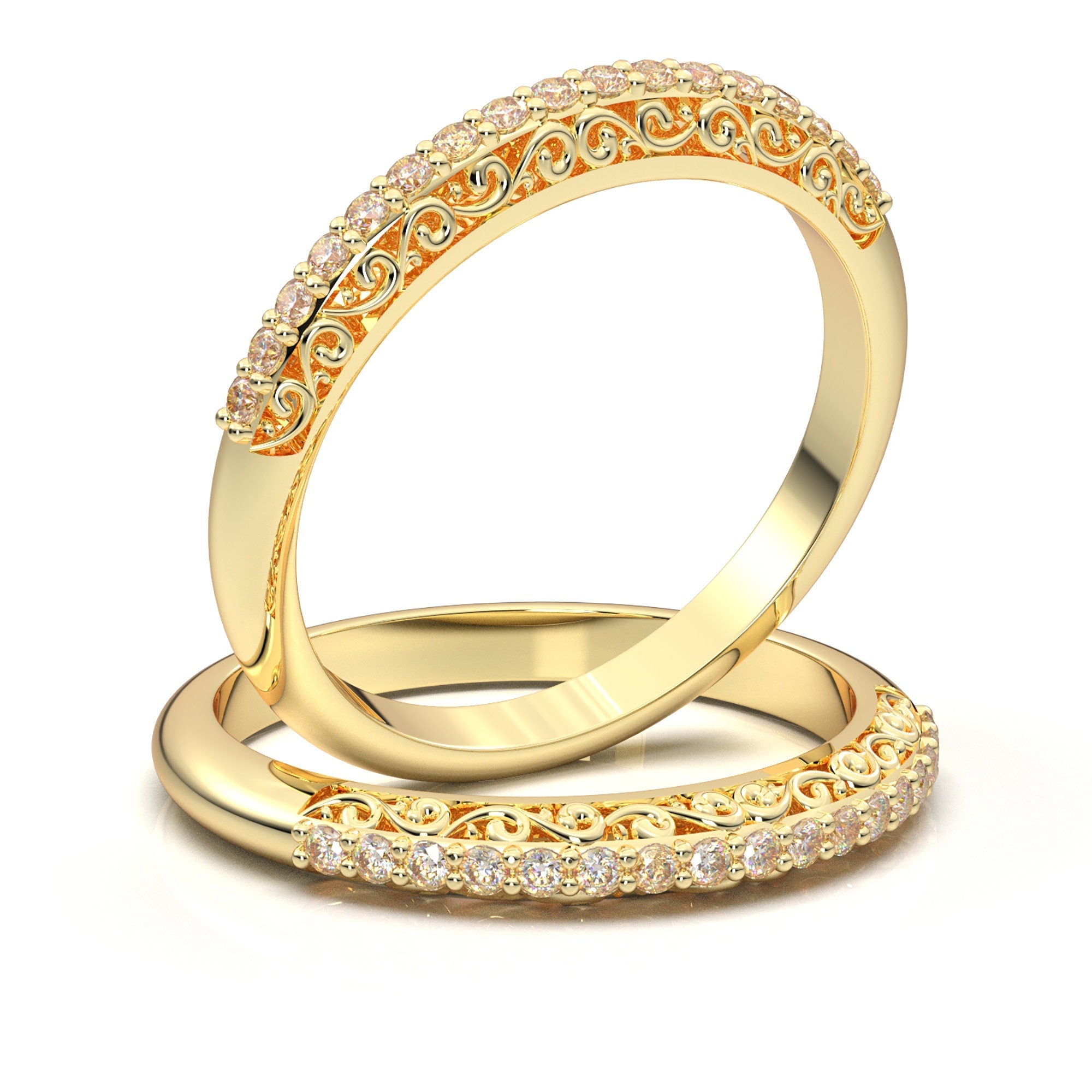 Gold Wedding Bands, Engagement Rings | Jewelry by Johan - Jewelry by Johan