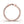 Rose Gold Curved Band Crown Band Vintage Art Deco Stacking Band Curved Contour Band Circle U V Scroll Milgrain Ring Diamond Wedding Band