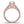 Rose Gold Engagement Ring, Art Deco Vintage Ring, Moissanite Ring, Promise Ring, Diamond Ring For Her, Anniversary Ring Wedding Gift For Her