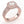 Rose Gold Ring, Halo Engagement Ring, Gift For Her, 1 Carat Ring, Moissanite Ring, Promise Ring, Real Diamond Ring, 14K Art Deco Ring