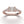 14k Emerald Cut East West Engagement Ring Rose Gold Ring Forever One Colorless Halo Ring for Her Moissanite Forever One Three-Stone Ring