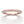 Rose Gold Wedding Band - 14K Solid Rose Gold Stackable Ring- Matching Ring- Milgrain Band- Half Eternity Band- Anniversary Gift For Her
