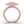 Round Halo Engagement Ring, Art Deco Ring, Moissanite Wedding Ring, Vintage Style Ring, Promise Ring, 14K Rose Gold Ring, Anniversary Gift