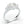 Oval Halo Engagement Ring Moissanite - Art Deco Wedding Ring - Halo Ring - Vintage Style Ring - Promise Ring - 14K White Gold Ring - 1 Carat